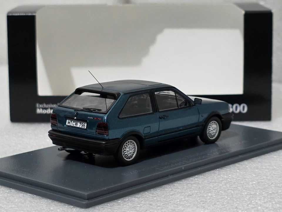 Volkswagen VW Polo G40 MKII 1986 Green 1:43 Neo NEO45796 EXTREMLELY RARE!! - Image 2 of 4