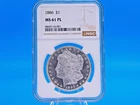 1886 Morgan Silver $1 Dollar NGC MS 61 PL  C528