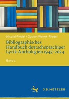 Bibliographisches Handbuch Deutschsprachiger Lyrik-Anthologien 1945-2024 | Buch