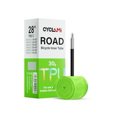1/4-Pack CYCLAMI TPU Inner Tubes 700 x 18-32c 700c Inner Tubes Ultralight 30g...