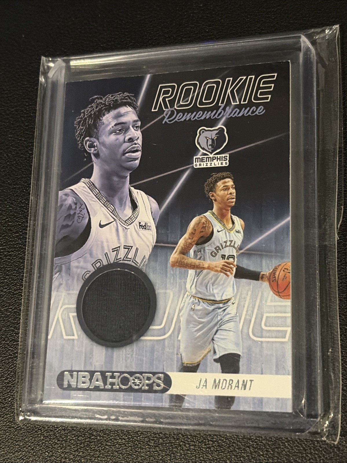 2020-21 Panini NBA Hoops Ja Morant Rookie Remembrance Insert #SS-2 Grizzlies
