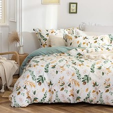 Pattern Duvet Cover Set - 100 Washed King 104"x90" Kaeliy No Comforter