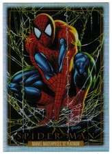 2024 Upper Deck SkyBox Marvel Masterpieces ’92 Platinum Rainbow SPIDER-MAN 87 UD