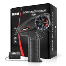 INJORA INT-T6M 2.4GHz Digital Radio Micro Transmitter Remote Control with 6CH...