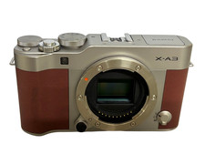 Fujifilm Fuji X-A3 24.2 MP Mirrorless Camera Brown Body Only Used From Japan