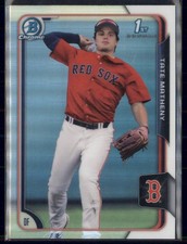 2015 Bowman Draft Chrome Refractor #89 Tate Matheny