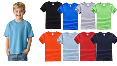 Stylish Plain For Kids,T-shirts For Summer Season For Boys & Girls in all Colors