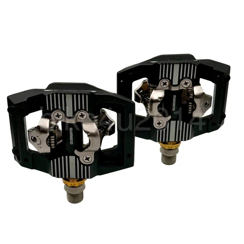 New SHIMANO SAINT PD-M821 MTB SPD Clipless Pedals Black for Enduro/Downhill