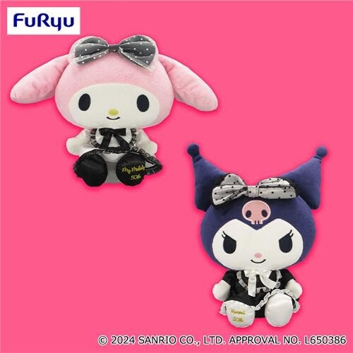 My Melody Kuroomi Anniversary BIG Plush toy Set | eBay