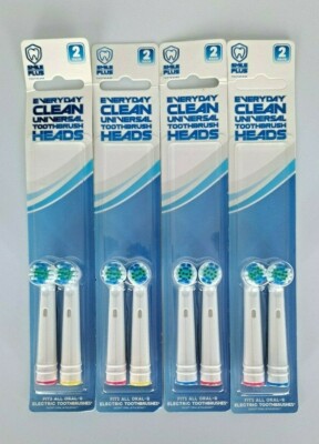 10 x Ersatzköpfe für elektrische Zahnbürsten passend für Oral B Zahnbürsten 5 Packungen x 2