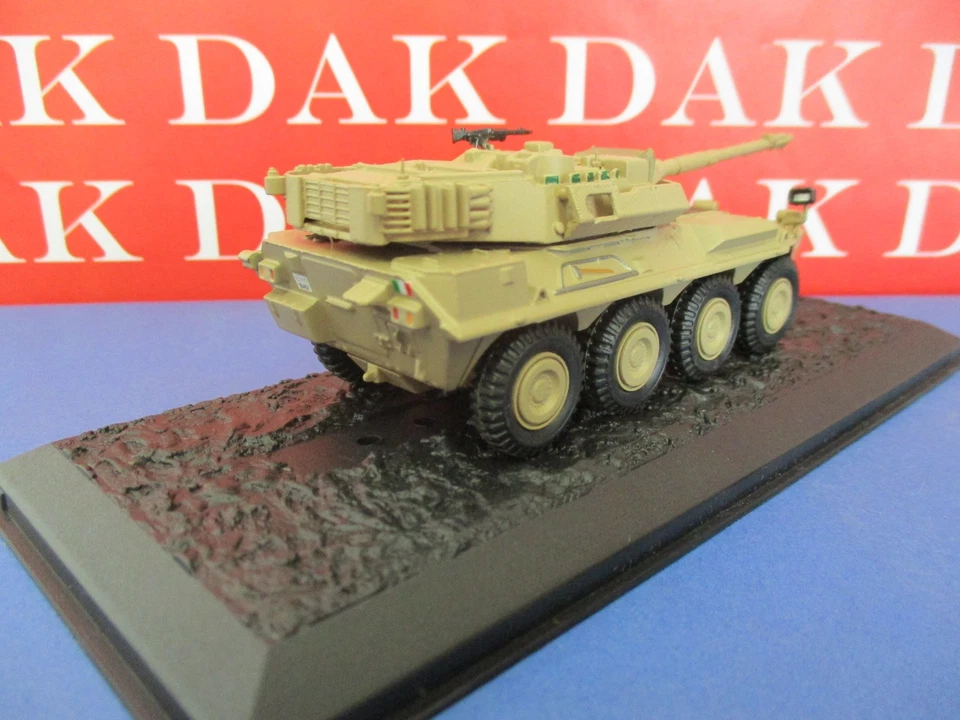 Die cast 1/72 Modellino Carro Tank B1 Centauro Reg. Nizza Cavalleria Egitto 2002 - Immagine 3 di 4