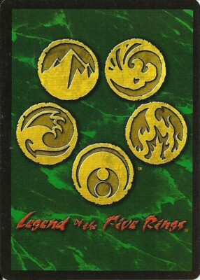 LEGEND OF THE FIVE RINGS, L5R CCG - (PROMO:GOLD-SAMURAI) SINGLE CARDS