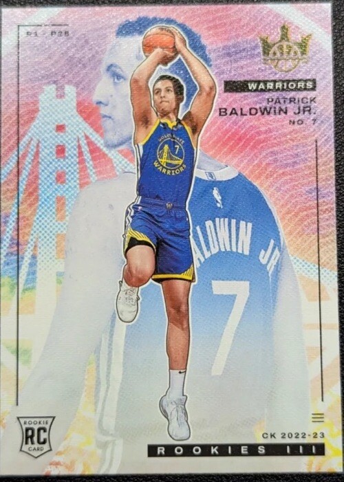 2022-23 Panini Court Kings Patrick Baldwin Jr. Level III #138 Warriors