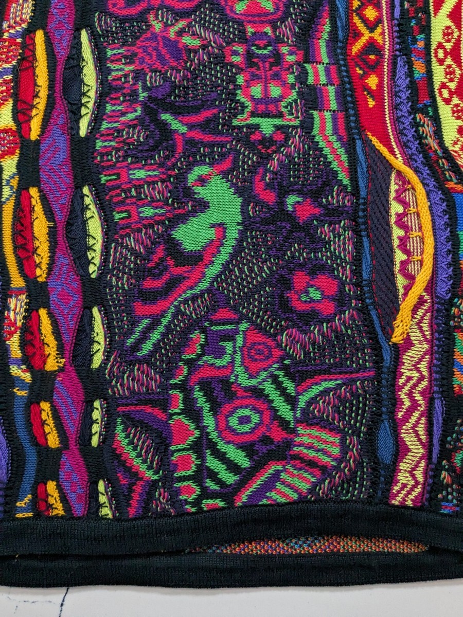 coogi ジャケット　スタジャン　レザー　L　90's レインボー coogi ジャケット スタジャン レザー L 90´s レインボー