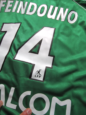 Maillot football vintage AS Saint Etienne #14 Feindouno