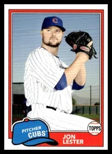 2018 Topps Archives #223 Jon Lester Chicago Cubs
