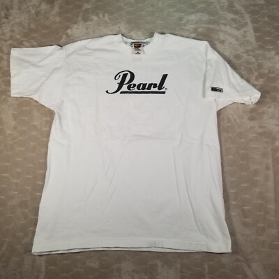 VTG Pearl Drums  The Best Reason To Play Drums  Shirt Sz XL ImageWear 90s