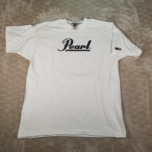 VTG Pearl Drums “The Best Reason To Play Drums” Shirt Sz XL ImageWear 90s