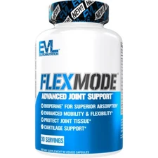 EVL FlexMode: Joint & Cartilage Support w/Turmeric, 90 Veggie Caps BEST BY 12/25