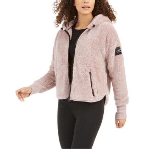 Calvin Klein Performance Hooded Fuzzy 