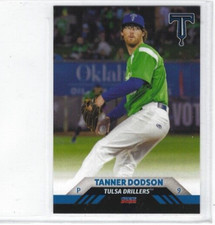 2022 Tulsa Drillers (Double A-Los Angeles Dodgers) Tanner Dodson