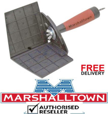 Genuine Marshalltown  4"X4" Exact Angle Inside Corner Trowel 100MM X 100MM