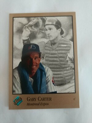 1992 Leaf Studio Gary Carter #53 - Montreal Expos