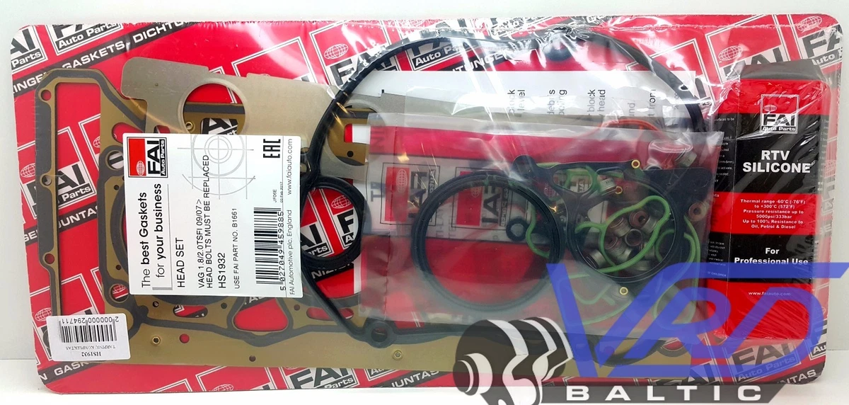 Head Set Gasket For Seat Altea Xl Exeo Leon Toledo 1.8 TSI TFSI 