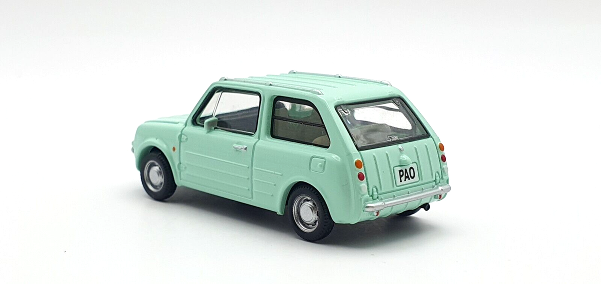 Nissan Pao ミニカー オリーブグレー/グリーン ミニカーショップグローバル - 1/43 京商 日産特注品 日産 パオ