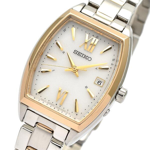 SEIKO Seiko Selection SWFH128 White Solar Radio Women's SEIKO Seiko Selection SWFH128 White Solar Radio Women's
