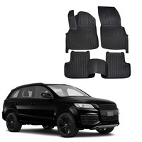 Gummi FußMatten Gummimatten FüR Audi Q7 4M Ab 2015 5-Tlg Scoutt