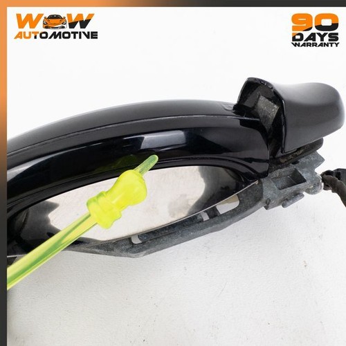 04-13 BENTLEY CONTINENTAL FLYING SPUR REAR RIGHT DOOR HANDLE EXTERIOR BLACK OEM - Picture 5 of 13