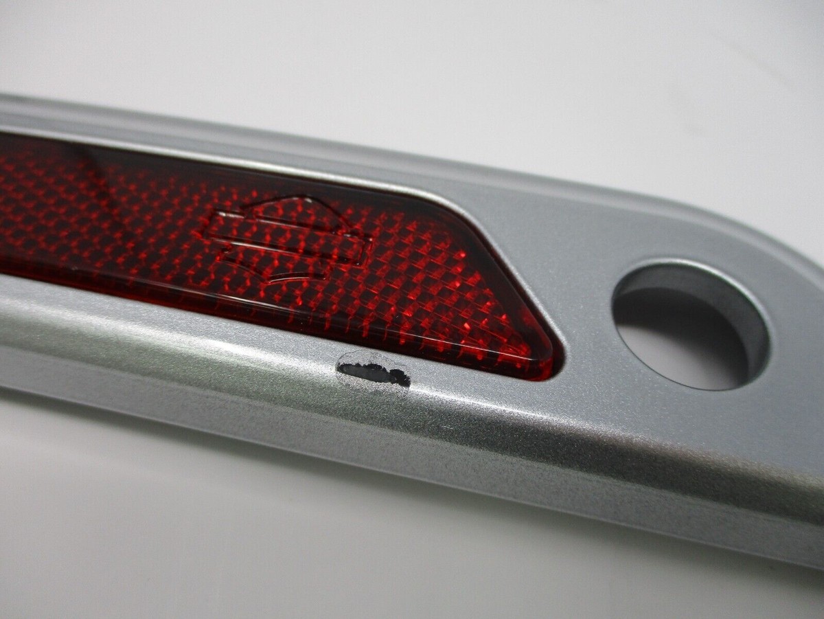 Harley Davidson OEM Left Saddlebag Latch Cover Silver 90200983