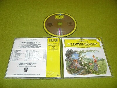 Schubert - Die Schone Mullerin D 795 / Andreas Schmidt / Rudolf Jansen 1992 DGG 