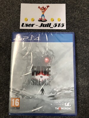 Playstation 4 Spiel: Fade To Silence (Superb Factory Sealed Zustand) UK PAL PS4