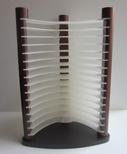 Colonna in Legno Plastica-Porta DVD-Capienza di 15 Componibile con altri Pezzi