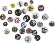 Television & TV Stars Buttons Pins Badges 30+ DESIGNS Mix & Match Gifts 