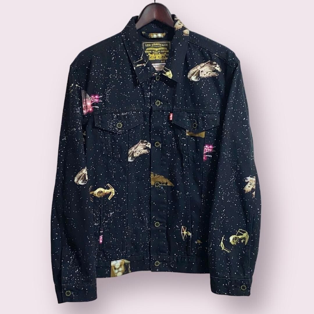 Levi's × Star Wars Collaboration Denim Jacket Size L(US M Levi's × Star Wars Collaboration Denim Jacket Size L(US M