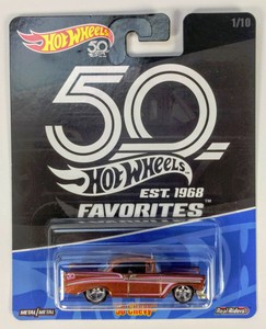 hot wheels 50th favorites 56 chevy