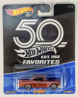 hot wheels 50th anniversary favorites 56 chevy