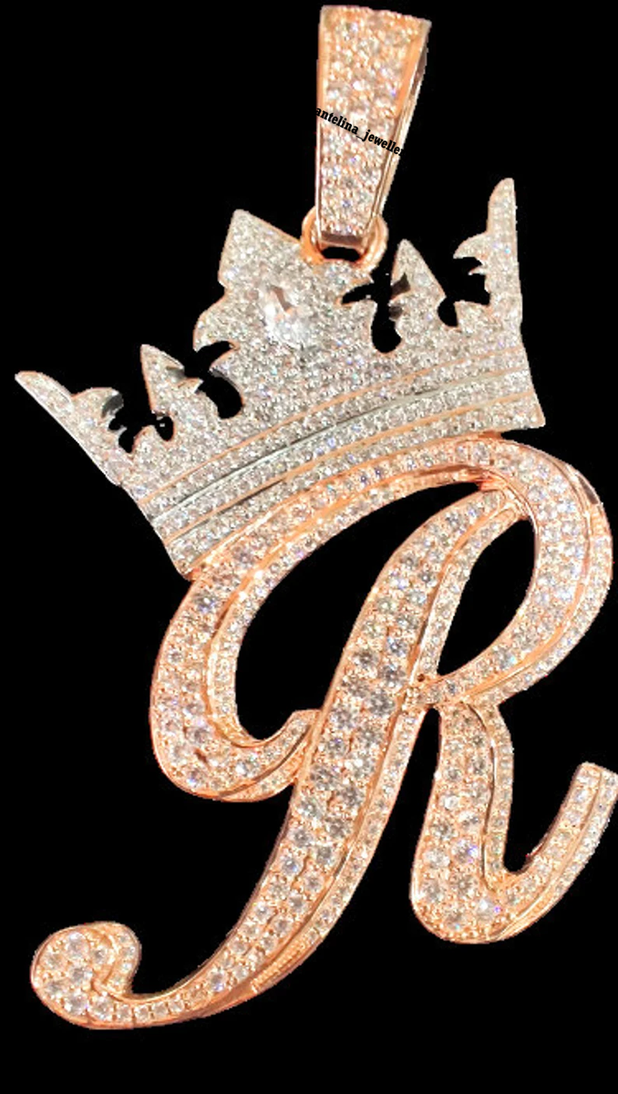 R Letter With Crown Png