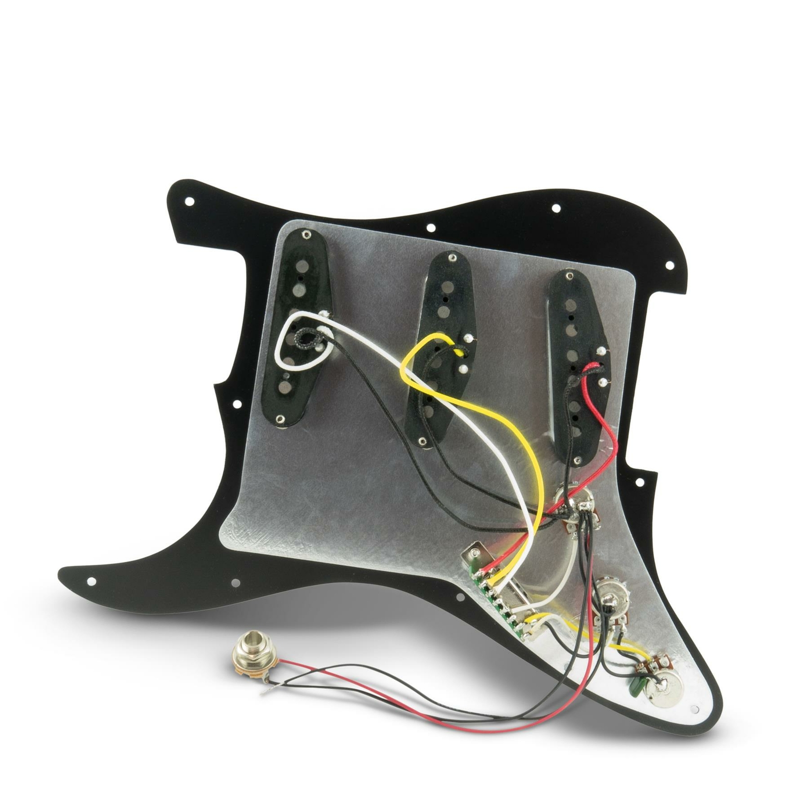 Pickup Alnico V nero per Stratocaster SSS foto 2