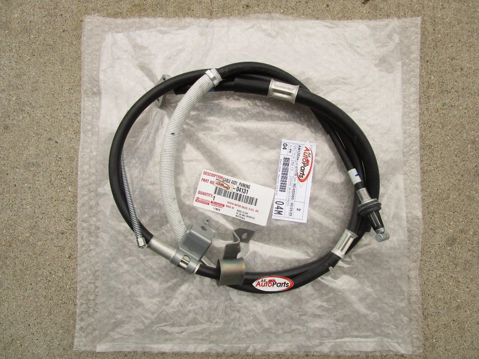 16 - 23 TOYOTA TACOMA REAR RIGHT PARKING BRAKE CABLE OEM Foto 2 de 2