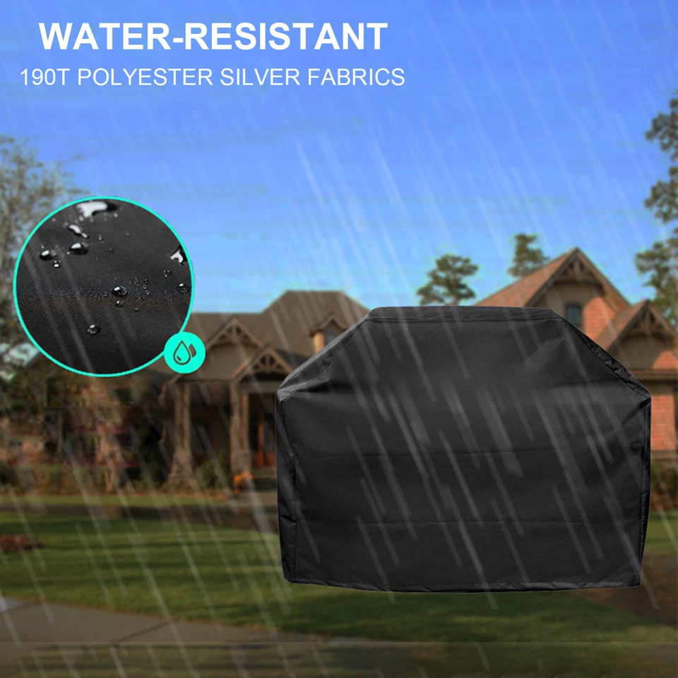 S~XL BBQ Cover Waterproof Gas Charcoal Barbecue Grill Protector Outdoor VI - image 4 of 4