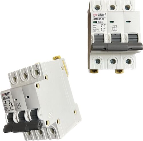 LS-Schalter  3P C 63A Leitungsschutzschalter Sicherungsautomat Leistungsschalter - Bild 1 von 2
