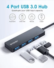 BYEASY UH-109A USB 3.0 4 Port Ultra Slim Hub