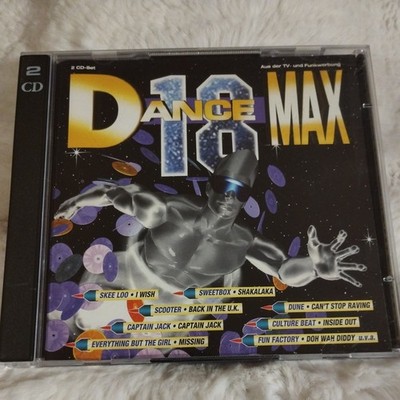 Dance Max 18 (1996) Fun Factory, Scooter, Rmb, Dune, Tina Turner,[2 CD] (Q)