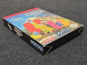 NES Nintendo Addams Family PUGSLEY'S SCAVENGER HUNT completo CIB box gioco poster