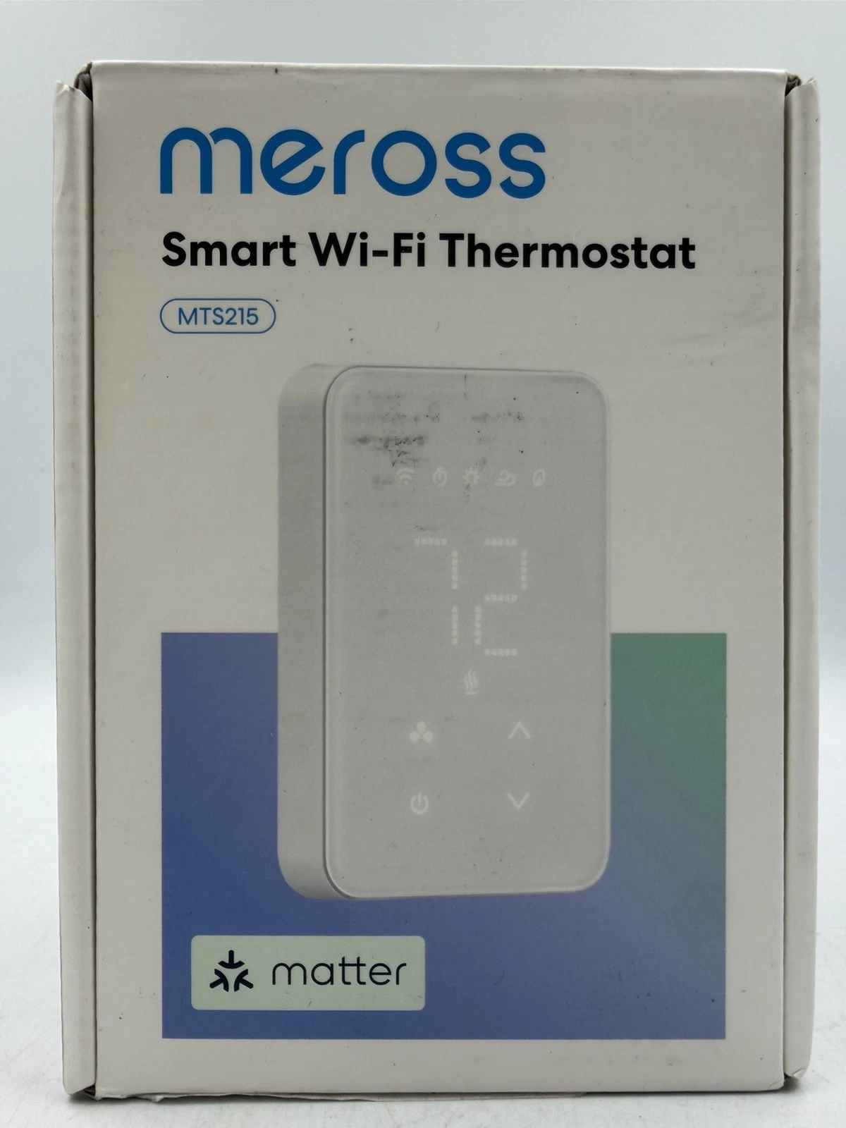 meross Matter Smart Thermostat for Electric Baseboard Heater, Alexa - MTS215