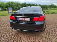 Stoßstange BMW 7 F01 F02 2011 Hinten Stoßstange Stoßfänger Schwarz 475 RVP24711